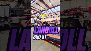 Landoll 850XT extendable lowboy trailer trucking heavyequipment heavyhaul [upl. by Tripp810]