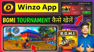 Winzo Me BGMI Tournament Kaise Khele  Winzo BGMI Tournament Kaise Khele [upl. by Garris]