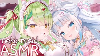 【 ASMR 】Neko Maid Cafe Nya 💕 [upl. by Nomyt]