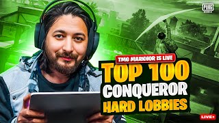 TIKTOKERS TOURNAMENT  RUSH GAMEPLAY  TMG MARKHOR  PUBG Live Stream [upl. by Nirra]