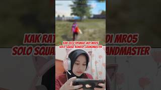 RATU RISMA NYAMAR JADI MR05 SOLO SQUAD RANKED GRANDMASTER freefire [upl. by Ryun557]