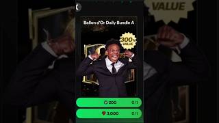 Ballon d’Or Daily Bundle A pack Opening fcmobile messi fifamobile fifa shorts [upl. by Nylirret373]