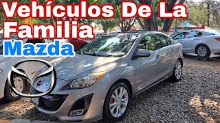 Vehiculos de la Familia MAZDA Tianguis de autos usados el Tapatio zona Autos [upl. by Dnamra]