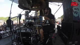 Alex Lopez Suicide Silence quotUnansweredquot Live [upl. by Holly-Anne]