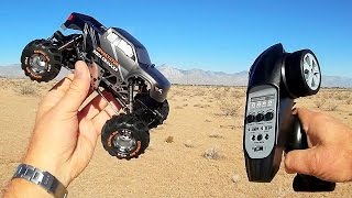 HBX 2098B Devastator Mini Rock Crawler Car Drive Review [upl. by Adnoved]