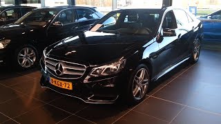 MercedesBenz E 200 AMG 2014 In depth review Interior Exterior [upl. by Aenad780]