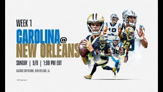 Madden NFL 25  New Orleans Saints vs Carolina Panthers s1w1 Ep4 [upl. by Kentiga981]