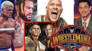 WRESTLEMANIA 41 2025 BOOKING  CARE PLACEMENT TALK REPORTS amp RUMORS [upl. by Eatnwahs]