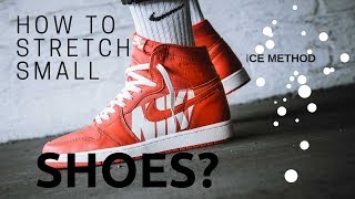 How to stretch small shoes [upl. by Nirehs]