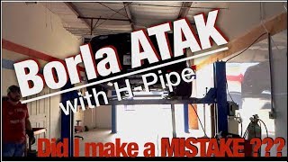 Borla ATAK with an Hpipe on 2017 Mustang GT [upl. by Aenil136]