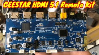 GEESTAR  HDMI  51 Remote kit  latest 2022  Audio Decoder  GKS Info Tech [upl. by Reld]