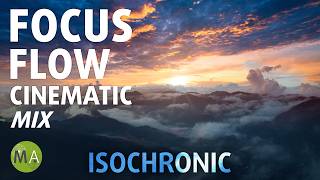 Focus Flow Cinematic Inspiring Study Music  Beta Isochronic Tones [upl. by Pierpont]