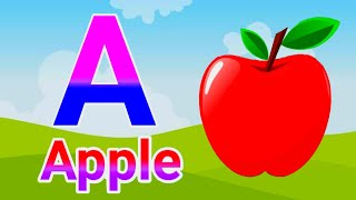 A for Apple B for Ball C for Cat D For Dog Learning Tv Phonics Song A To Z Alphabet [upl. by Gorrian551]