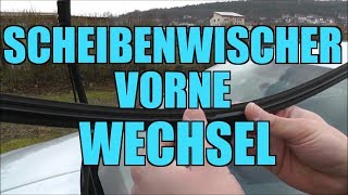 Skoda Octavia Scheibenwischer vorne wechseln [upl. by Ozzy85]