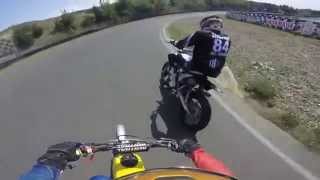 GoPro Harzring Simsontreffen Probefahrt KC Racing Supermoto [upl. by Giulietta]