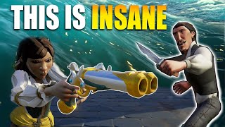 The Throwing Knife and Double Barrel are TOO GOOD  Sea of Thieves S12 First Impressions [upl. by Aratak]