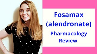 FOSAMAX ALENDRONATE  PHARMACOLOGY REVIEW [upl. by Franek]