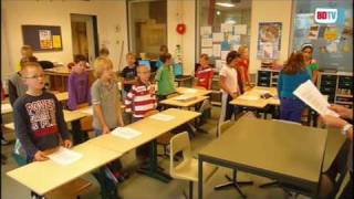 Kinderen oefenen lied voor Mondriaan [upl. by Kcinom15]