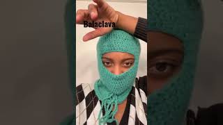 I crocheted a Balaclava [upl. by Aihsemaj754]