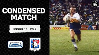 North Queensland Cowboys vs Newcastle Knights  Round 11 1996  Condensed Match  NRL [upl. by Ursa]