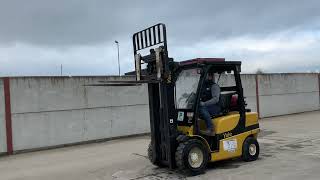 Yale 30Vx 3 ton gas forklift [upl. by Aicena593]