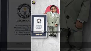 Shortest Person In The World  Guinness World Record Facts shorts [upl. by Killian]