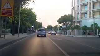 Driving through Limassol Cyprus Oct 15 2014 [upl. by Nerok]