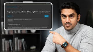 Fragebogen Zur Steuerlichen Erfassung with Elster  Step By Step English Tutorial [upl. by Hanima3]