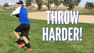 3 Drills to Throw Harder  Baseball Throwing Drills [upl. by Hamon]