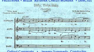 Palestrina Sanctus Missa quotAeterna Christi Muneraquot [upl. by Dulcia]