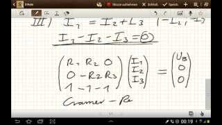 Die Analyse einer Elektrischen Schaltung mit der Matrix Rechnung [upl. by Dick]