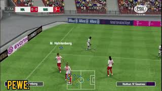 RB LEIPZIG VS BORUSSIA MONCHENGLADBACH  PES PPSSPP GAMEPLAY 2 [upl. by Ahsinehs]