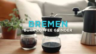 GROSCHE  BREMEN Manual Burr Coffee amp Spice Grinder [upl. by Elinnet]