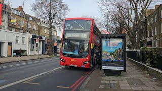 First day of Go Ahead London MHV70 BV66VGD route 333 [upl. by Drawoh]