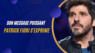 Patrick Fiori sengage  Son message fort et poignant [upl. by Licko]