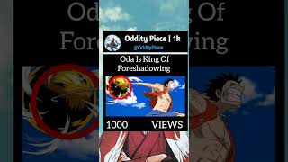 One Piece Foreshadowing onepiece foreshadowing luffy whitebeard luffygear2 [upl. by Niknar]