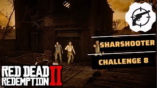 Sharpshooter 8 Challenge The Easiest Way With These Fellers in Van Horn  Red Dead Redemption 2 [upl. by Neeluqcaj]