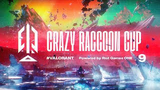 第9回 Crazy Raccoon Cup VALORANT Day 1 [upl. by Atonsah]