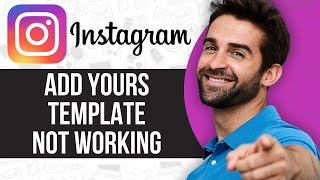 Instagram Add Yours Template Not Working Problem Fixed [upl. by Rob]