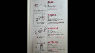 1分語源英単語 tend 傾向がある編 [upl. by Nanreit]