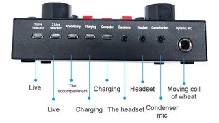 How to set up V8 Sound card for Live Streaming and Recording [upl. by Ellives]