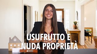 Nuda proprietà e usufrutto investire in questa formula immobiliare [upl. by Bob]