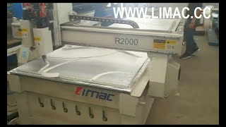 LIMAC Maquina cnc para for DUCTOS EN POLIISOCIANURATO PREAISLADO [upl. by Anabel]