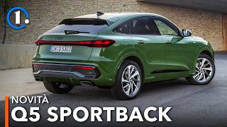 Audi Q5 Sportback 2025 🇩🇪 Come cambia il SUV coupé che ora è solo IBRIDO [upl. by Magner]