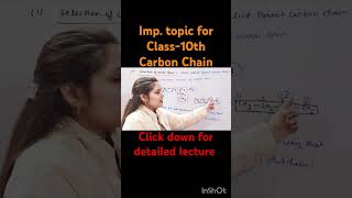 Carbon Chain chemistry competition exam competitiveexams cbse ncert class10 important tgt [upl. by Dlarrej]