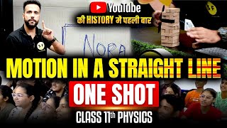 Motion in a straight line 202425 One Shot with Live Experiment  Class 11 Physics NCERT by Ashu Sir [upl. by Ellehc]