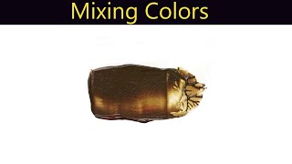 How To Make Dark Olive Drab Color Paint  Mixing Colors [upl. by Hattie913]