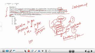 DBT JRF 2018 PYQs Solutions  Fold Purification  Percentage Recovery  Enzyme Activity dbtjrf2023 [upl. by Durand974]