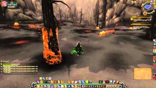 Waste of Flesh Quest Playthrough  Mount Hyjal [upl. by Hayman]