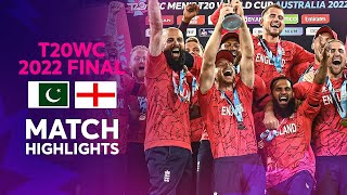 England claim second title in Melbourne  ENG v PAK  Match Highlights  T20WC 2022 Final [upl. by Cosette]